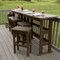 Highwood Usa Lehigh 6pc Bar Height Outdoor Patio Furniture Balcony Set AD-KITBALC201-ACE - alternate 2
